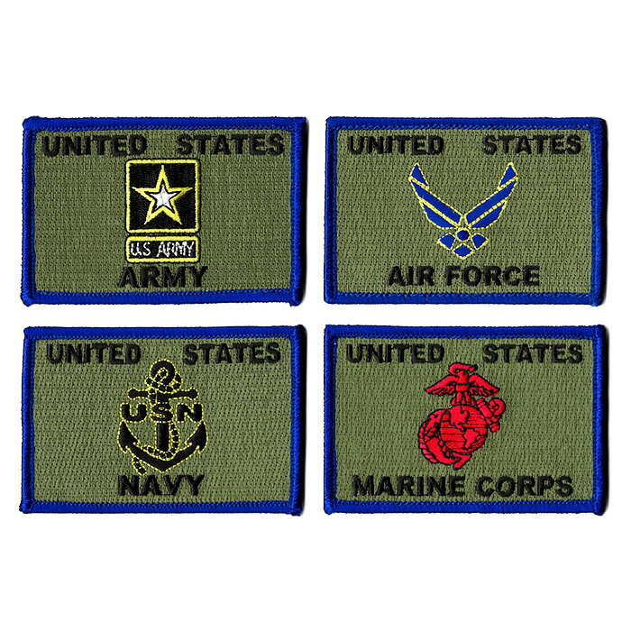 楽天市場】米軍グッズ ワッペン 陸軍 海軍 空軍 海兵隊 6×9 ショルダー