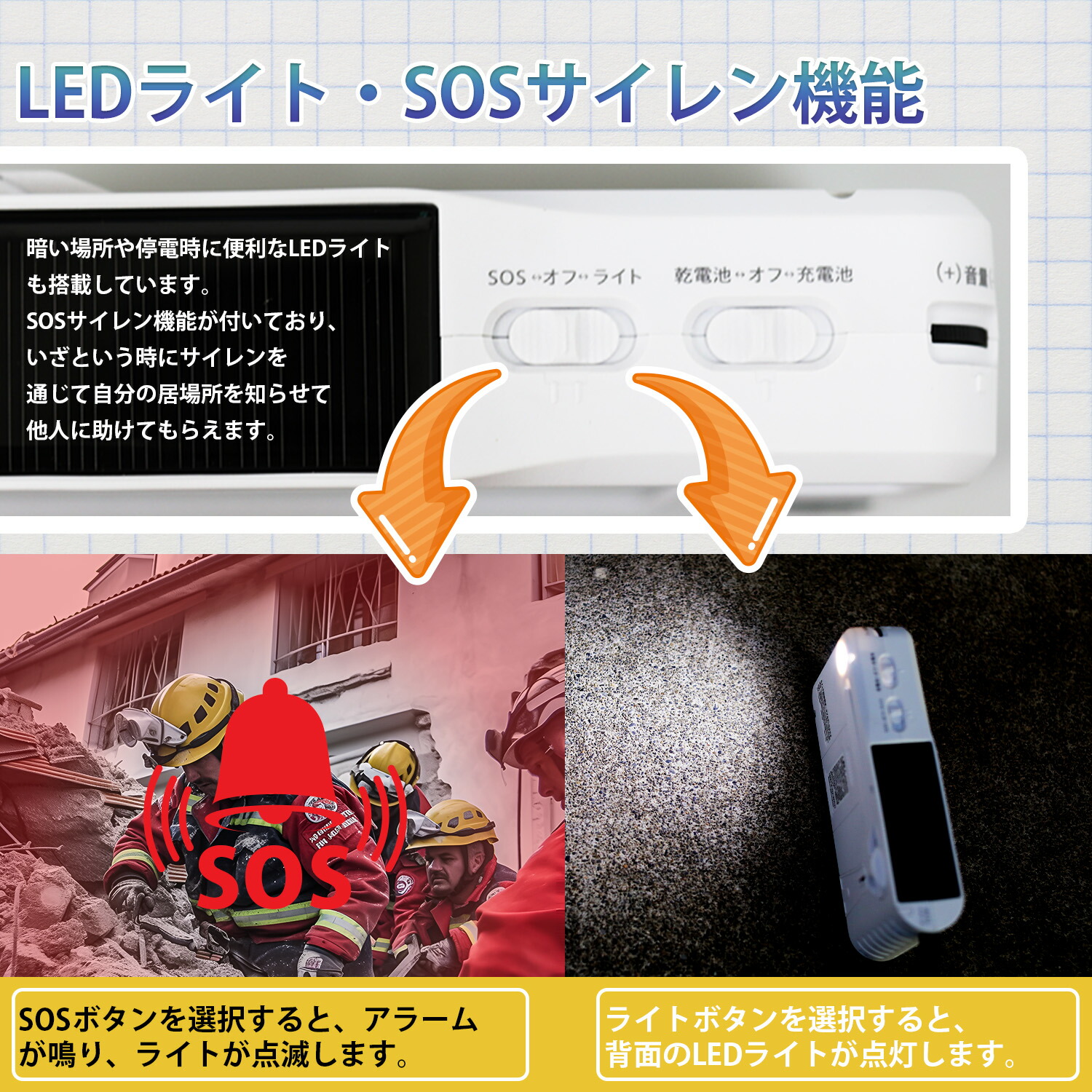 楽天市場】防災ラジオ ワンセグテレビラジオ ワイドFM ポータブル