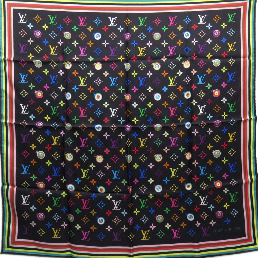 楽天市場】ルイヴィトン Louis Vuitton スカーフ 村上隆 アイラブ