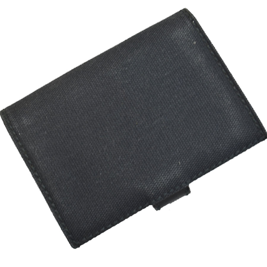 美品】GUCCI カードケース 名刺入れ レザー インターロッキング