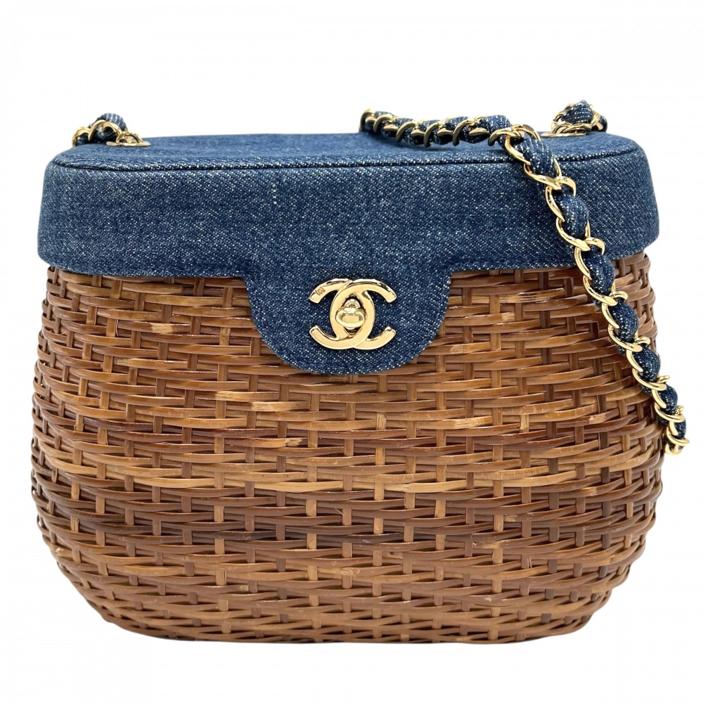 楽天市場】シャネル ストロー バッグの通販