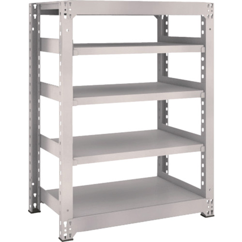 TRUSCO M5型中量棚 900X571XH1200 5段 単体