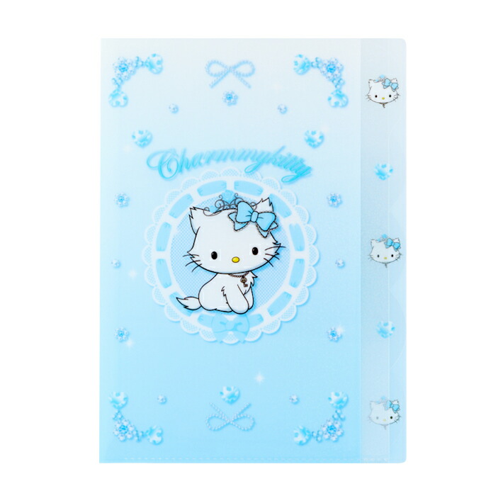 楽天市場】チャーミーキティ ダイカットクリアファイル 5P A4