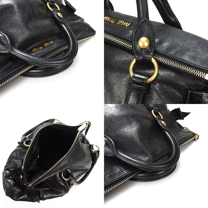 楽天市場】○【中古】ミュウミュウ MIU MIU 2WAYハンドバッグ RT0365