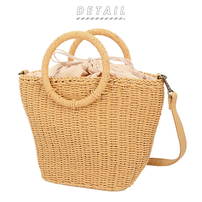 楽天市場】かごバッグ ショルダー 通販 斜めがけ 2way ハンドバッグ