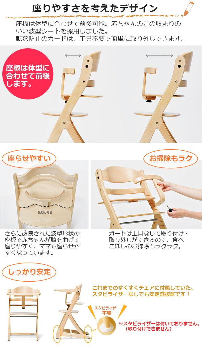 楽天市場】すくすくスリムプラス テーブル付き 大和屋 テーブル