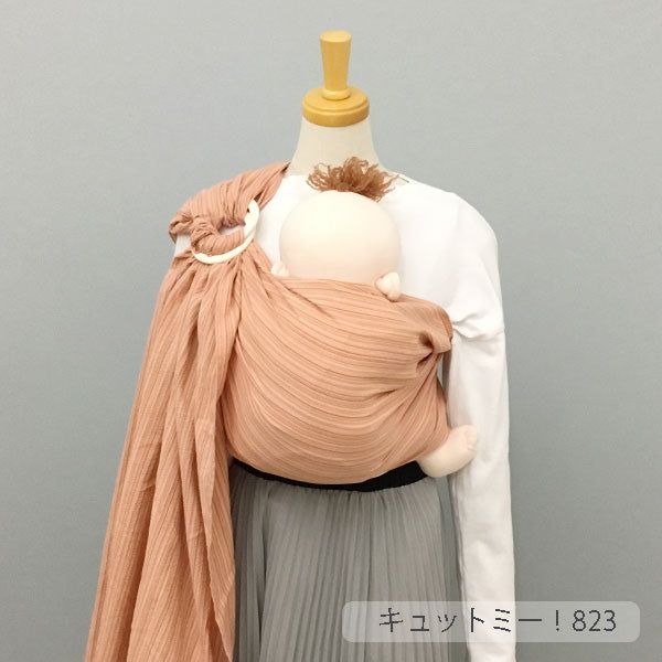 楽天市場】新生児から使える コンパクトタイプスリング しじら織り