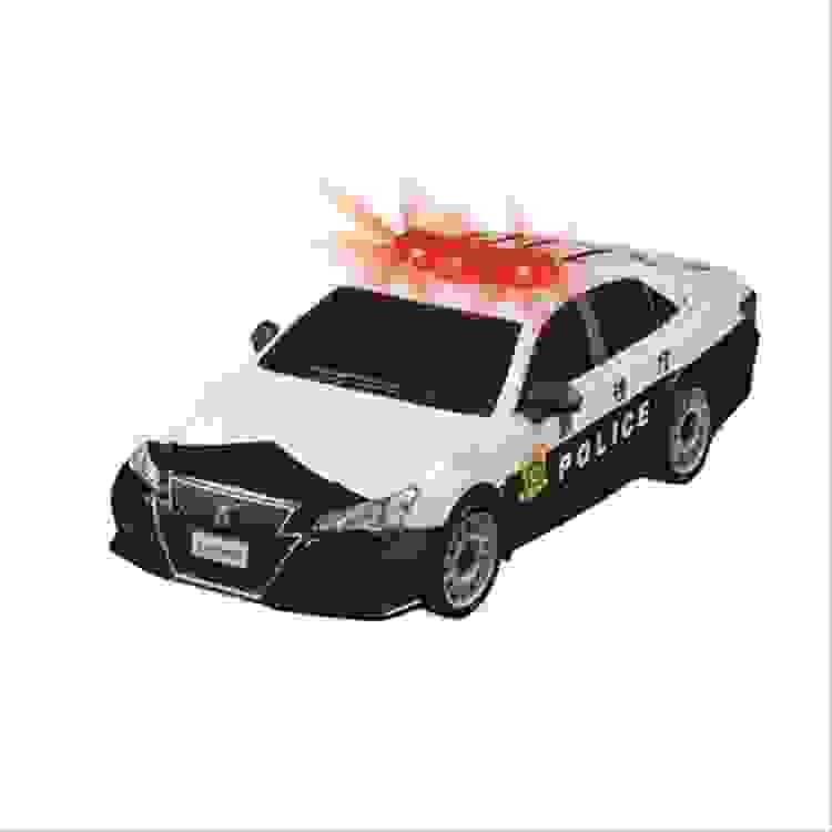 楽天市場】JRVC106-WH ドリフトドライブ 1/24 トヨタ クラウンパトカー