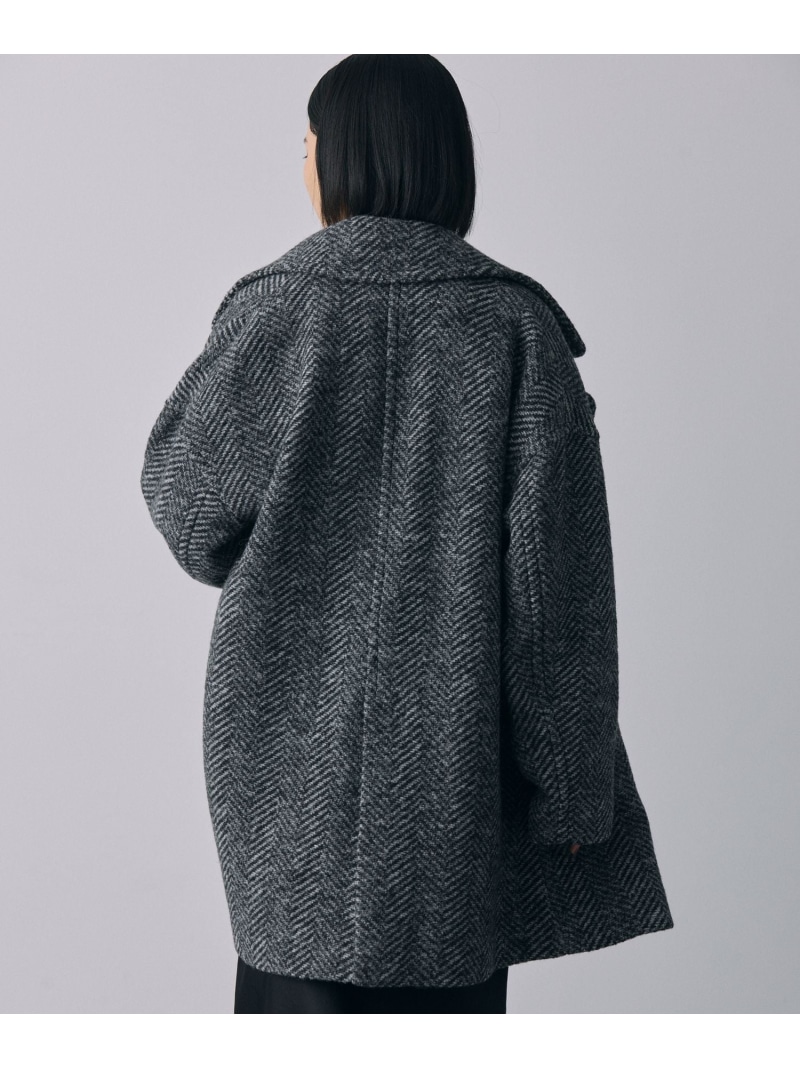 楽天市場】【SALE／30%OFF】ヘリンボーンミドルコート BABYLONE