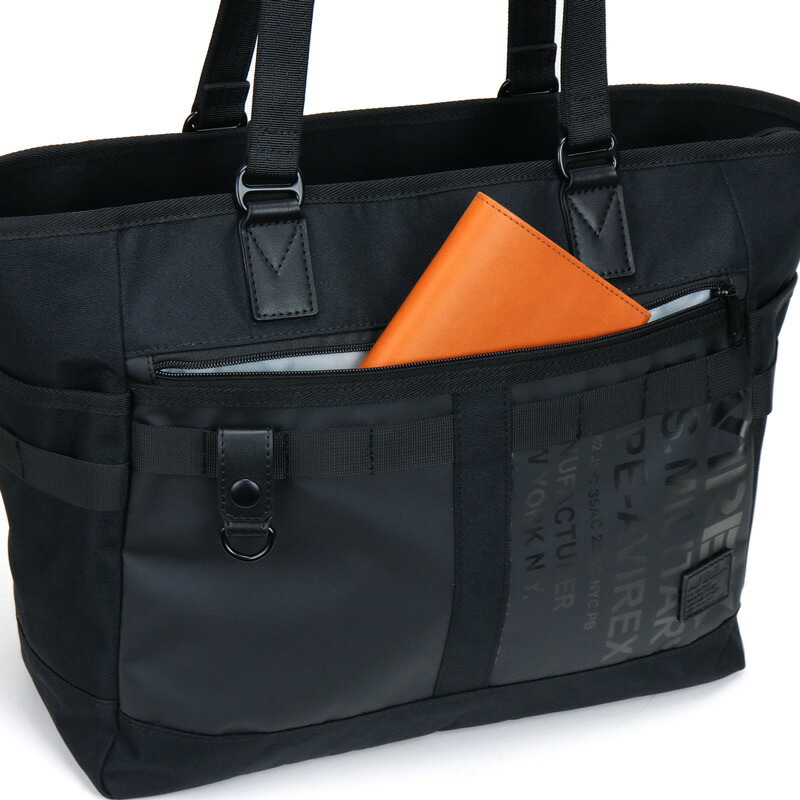 楽天市場】アビレックス バッグ トートバッグ メンズ ファスナー付き