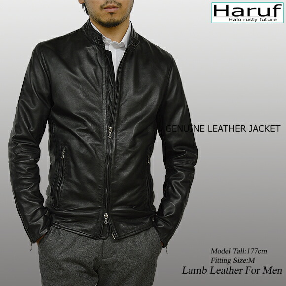 楽天市場】本革 シングルライダースジャケット レザージャケット 革