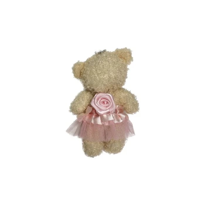 楽天市場】くま チャーム ぬいぐるみ ストラップ ドルシネア ピンク