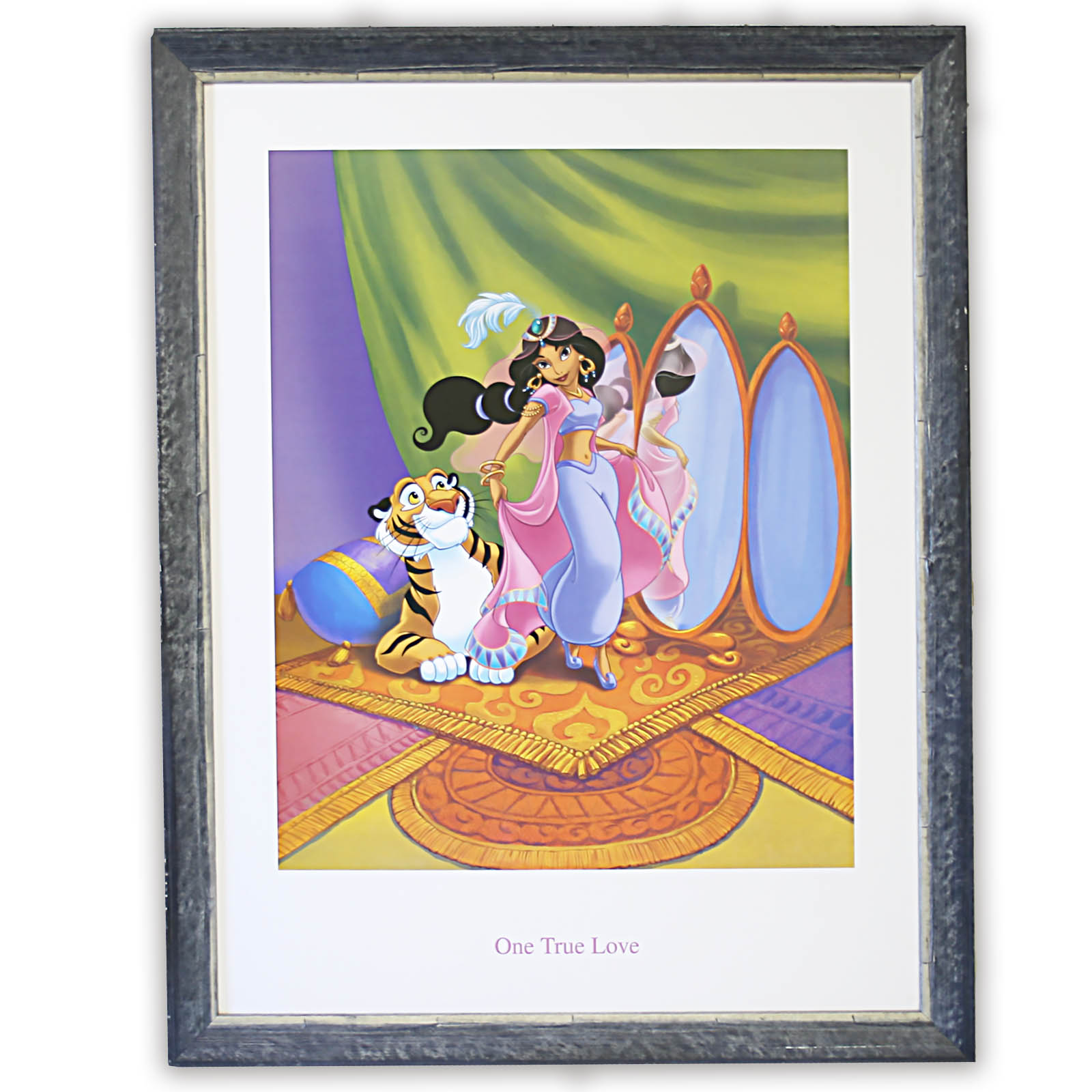 楽天市場】額入りポスター ディズニー アラジン ＜CP DS24 ディズニー