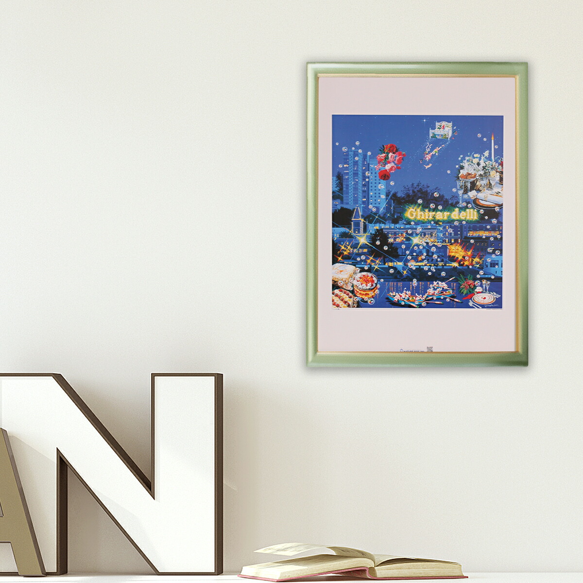 楽天市場】額入りポスター ヒロヤマガタ ＜CP HY38 ヒロヤマガタ 二人