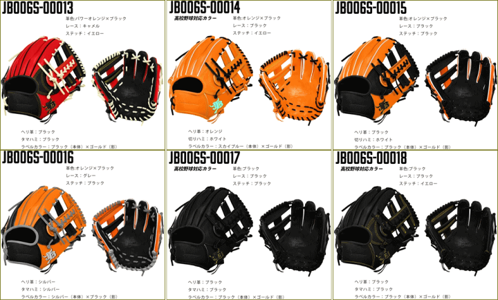 楽天市場】野球 和牛JB ジェイビー パターンオーダー オーダーグラブ