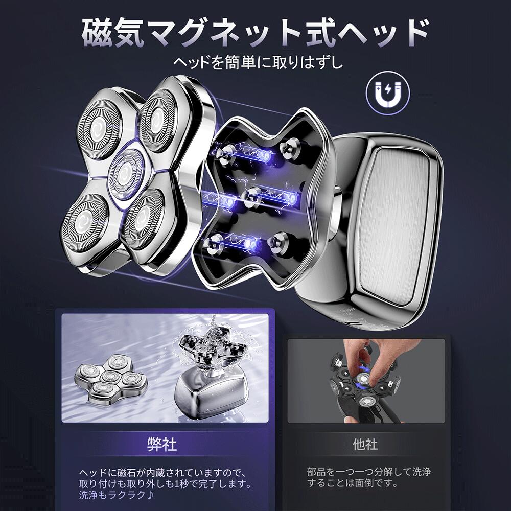 楽天市場】【クーポン併用で4486円】革新モデル スキンヘッド