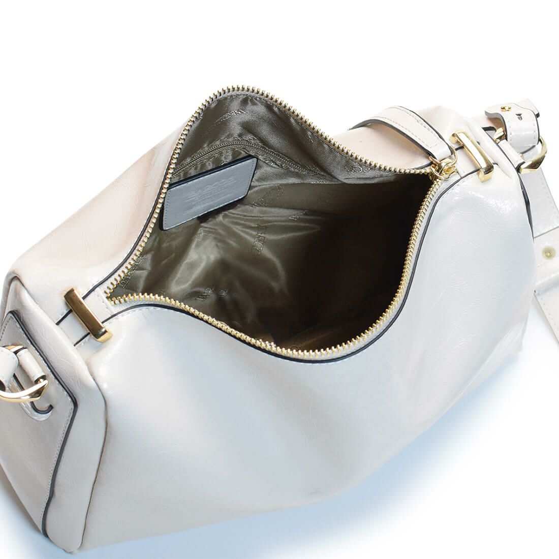 楽天市場】BARCOS しわパテントレザー2wayハンドバッグ レディース 全3