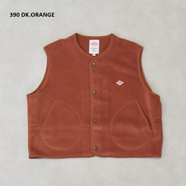 楽天市場】レディース DANTON ダントン フリースカラーレスベスト