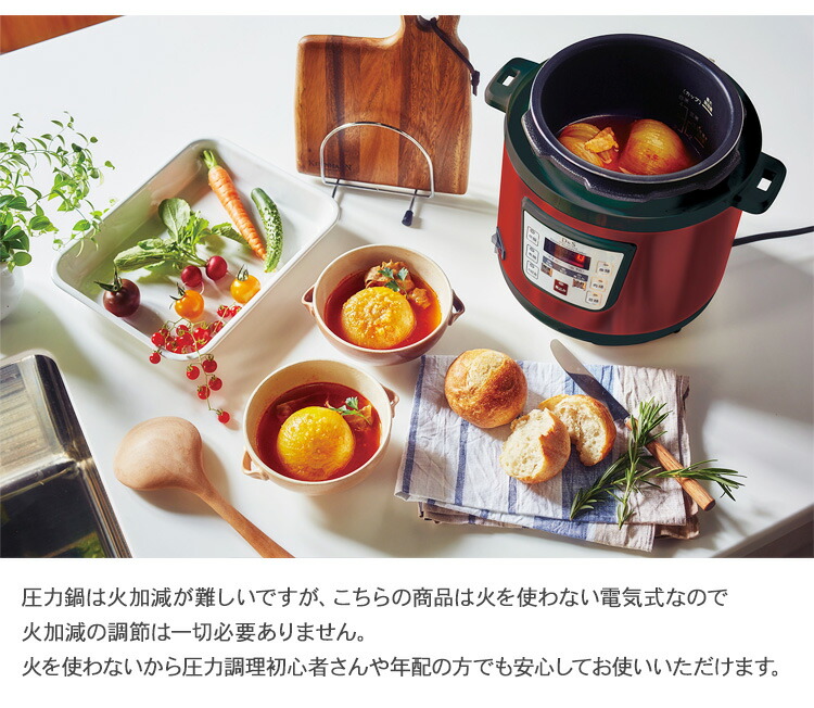 楽天市場】D＆S 家庭用マイコン電気圧力鍋 2.5L 【ラッピング対応