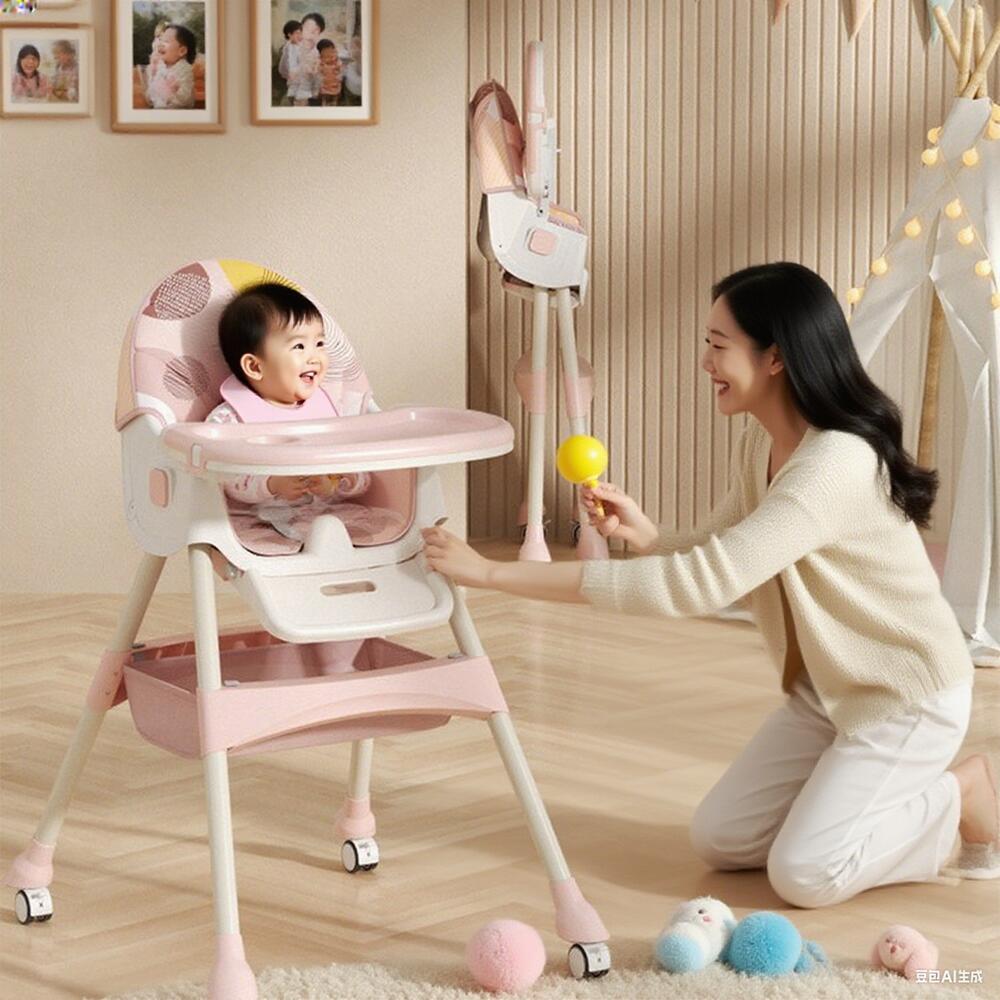 楽天市場】【2026新発売】ベビーチェア ハイローチェア 折りたたみ