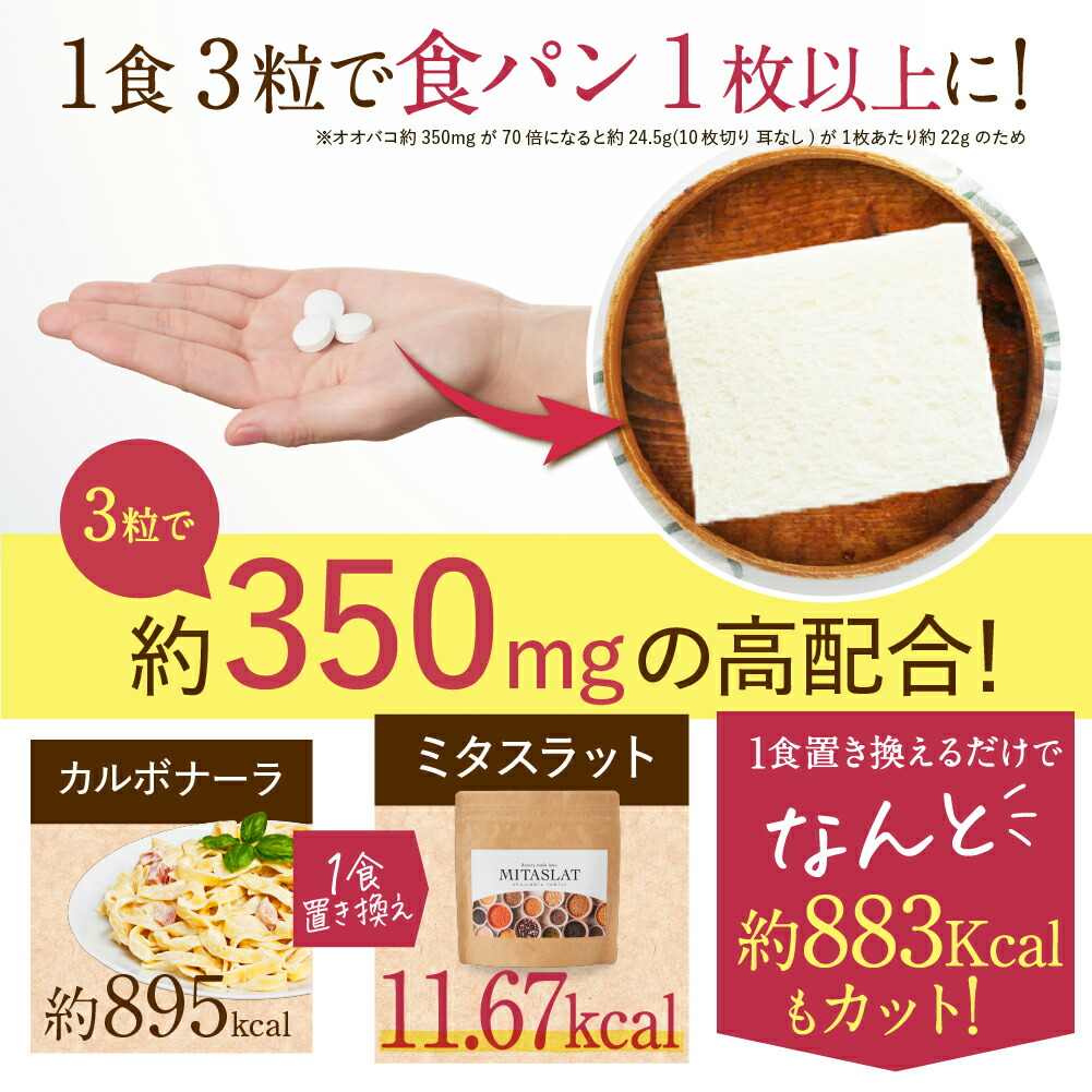 楽天市場】タブレット型 置き換えダイエット MITASLAT ( ミタスラット