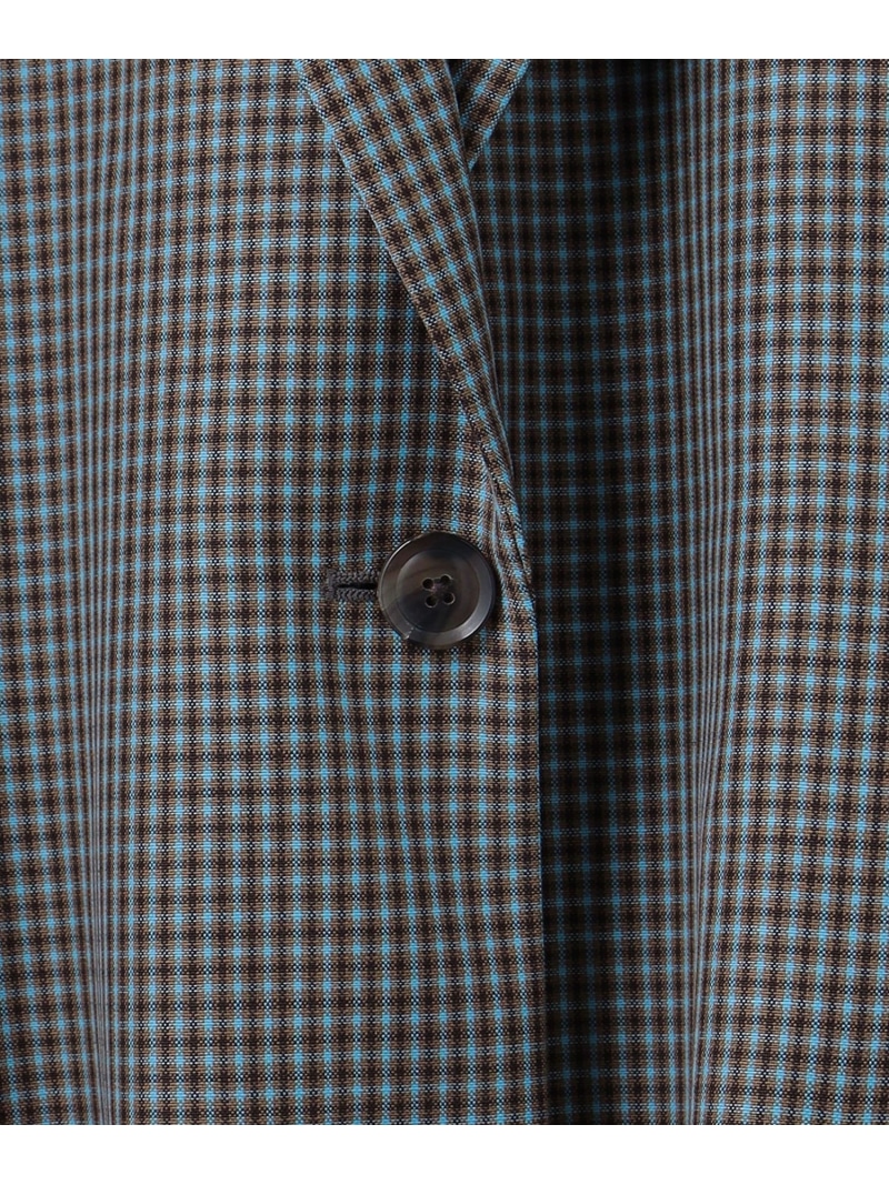 楽天市場】＜6(ROKU)＞チェック ビッグ ジャケット 6(ROKU