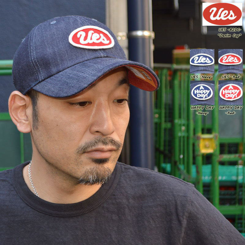 楽天市場】UES ウエス 82DCデニム キャップ 帽子 Denim Cap : ベアーズ