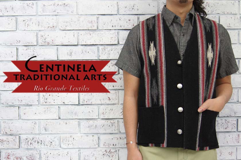 Centinela Traditional Arts ウールベスト 36 Centinela Traditional