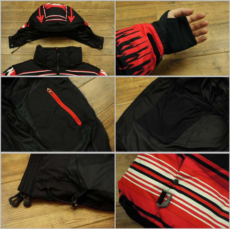 楽天市場】RLX ラルフローレン RLX ネイティブ柄 フーデッド ダウン