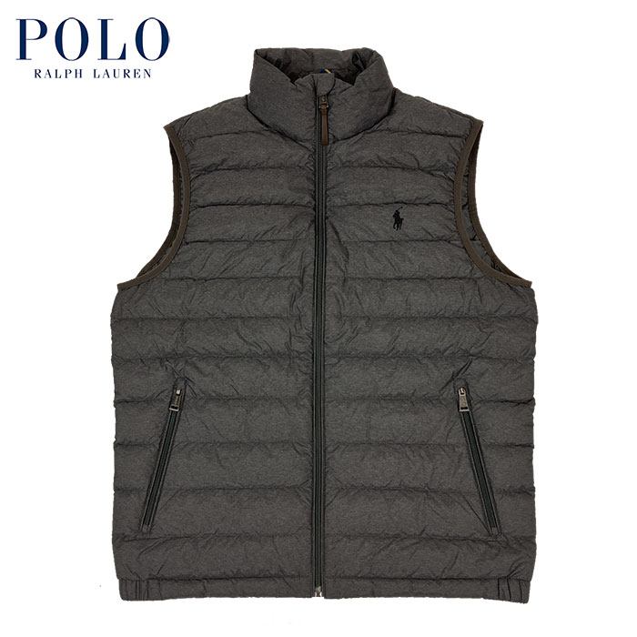 楽天市場】ラルフローレン POLO Ralph Lauren ダウン ベスト グレー