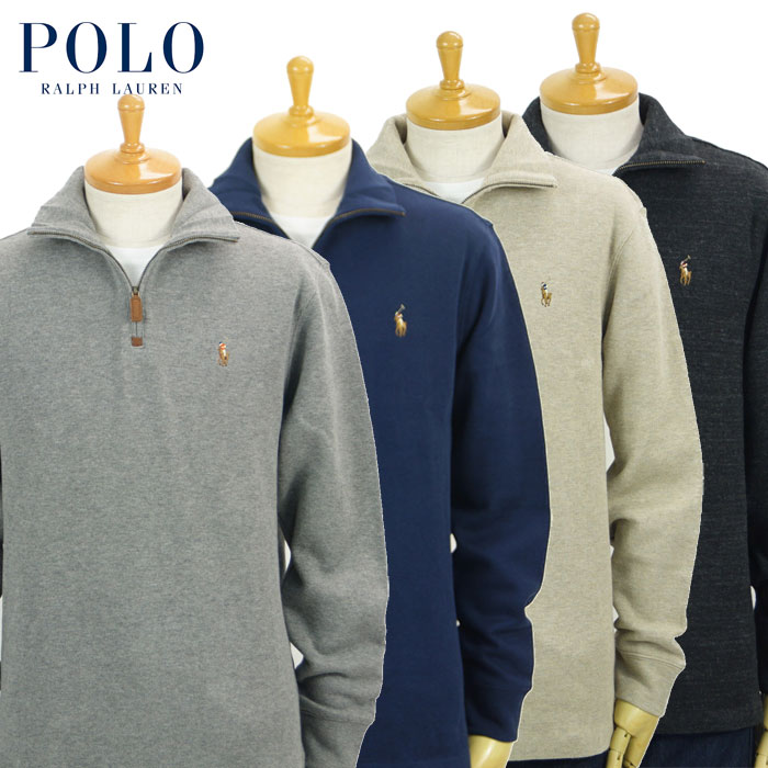 楽天市場】ラルフローレン POLO Ralph Lauren ハーフジップ スウェット