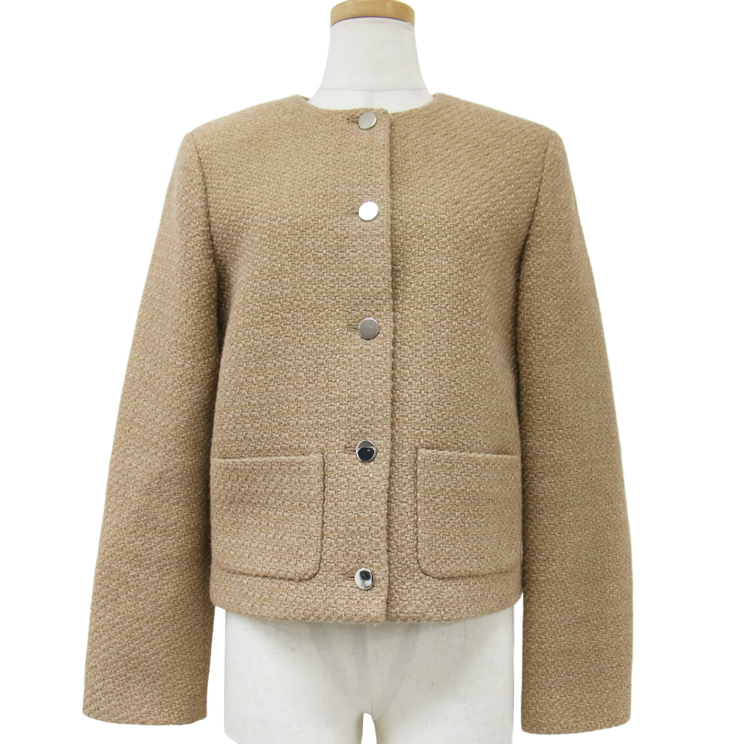 楽天市場】Theory セオリー ジャケット ノーカラー ウール 23秋冬