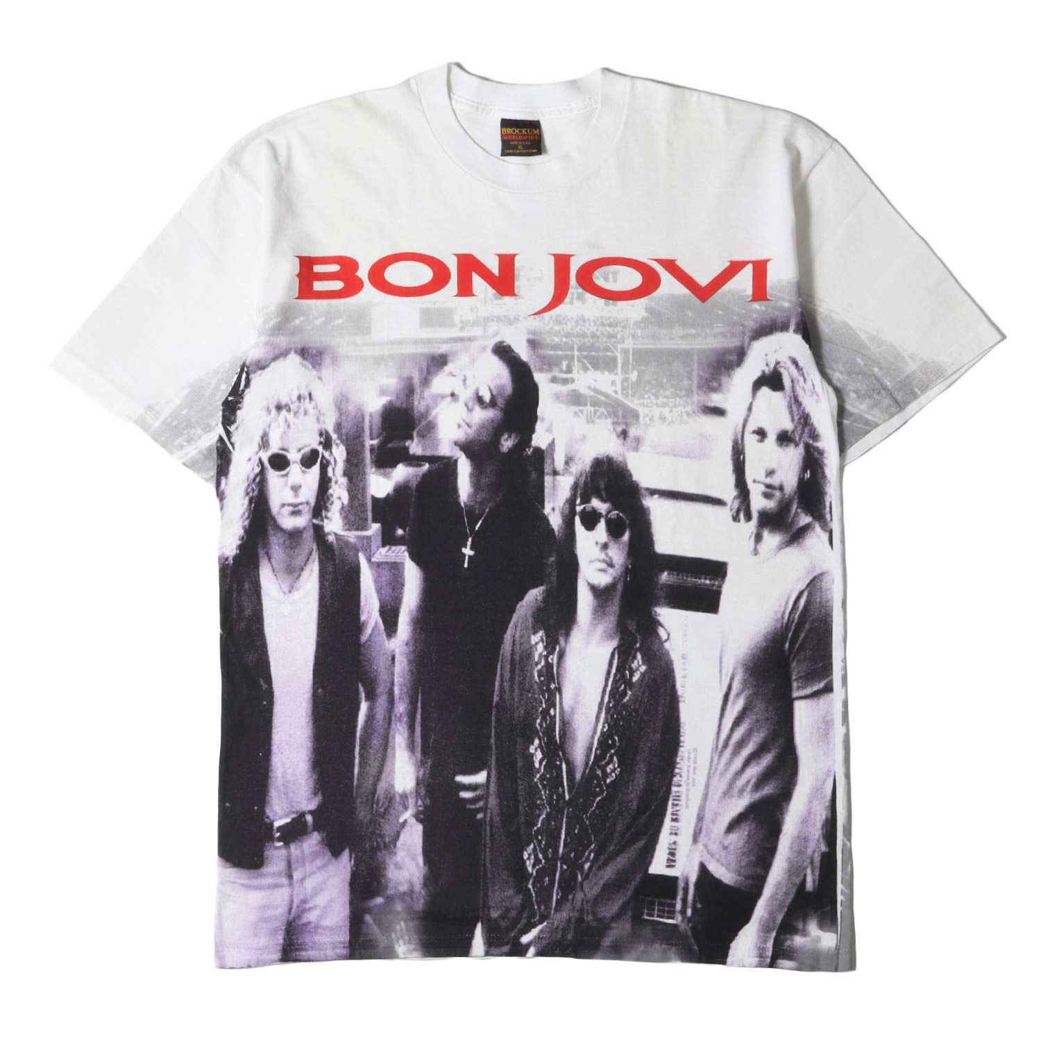 楽天市場】90s Bon Jovi These Days オーバープリント クルーネック T