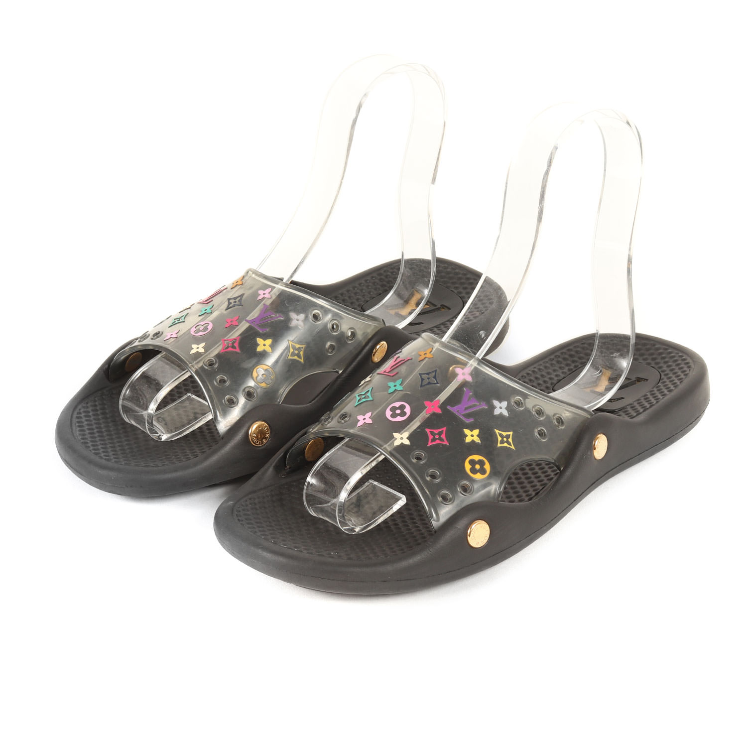 楽天市場】ルイヴィトン サンダル（カラーマルチカラー）の通販