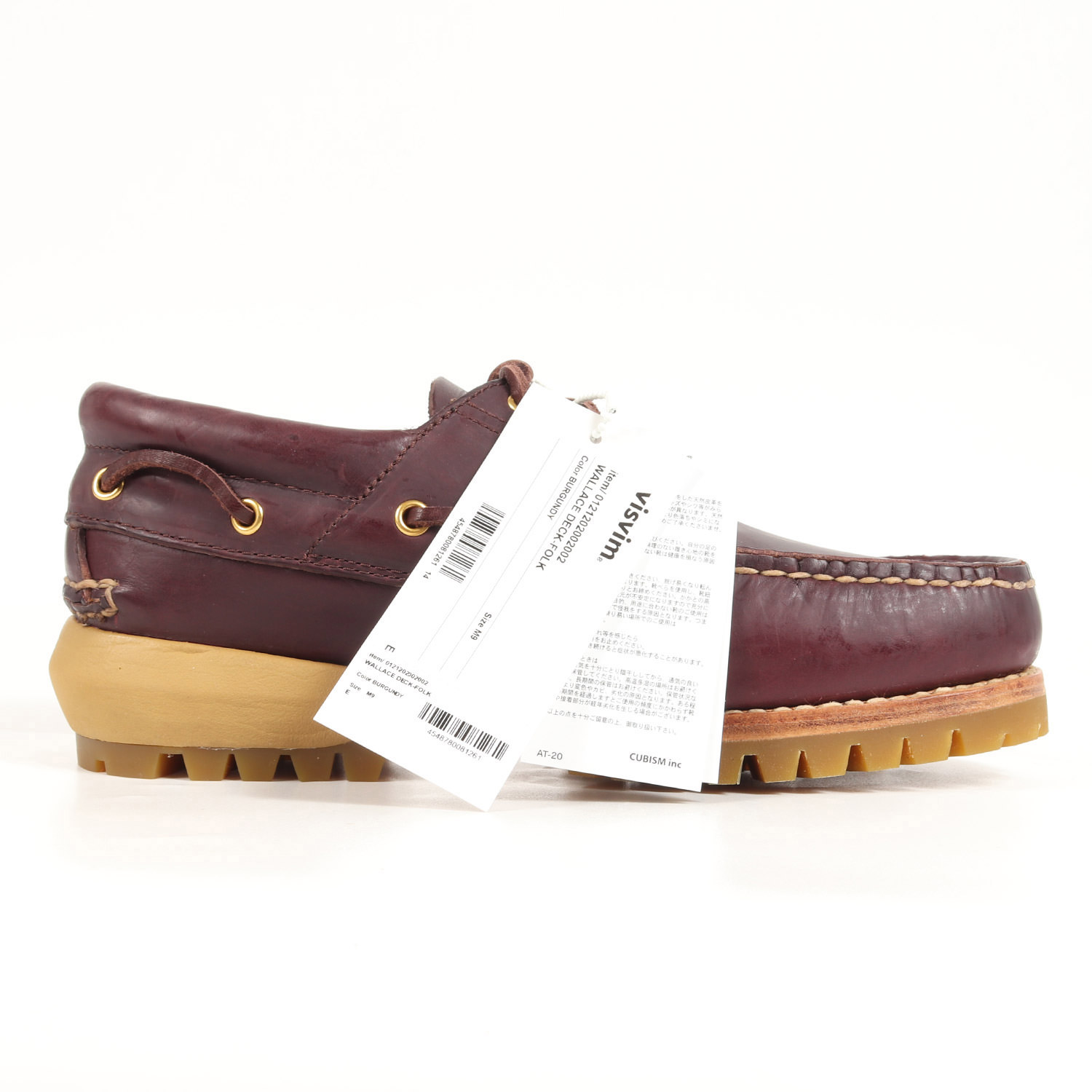 楽天市場】visvim ビズビム WALLACE DECK-FOLK / レザー デッキ