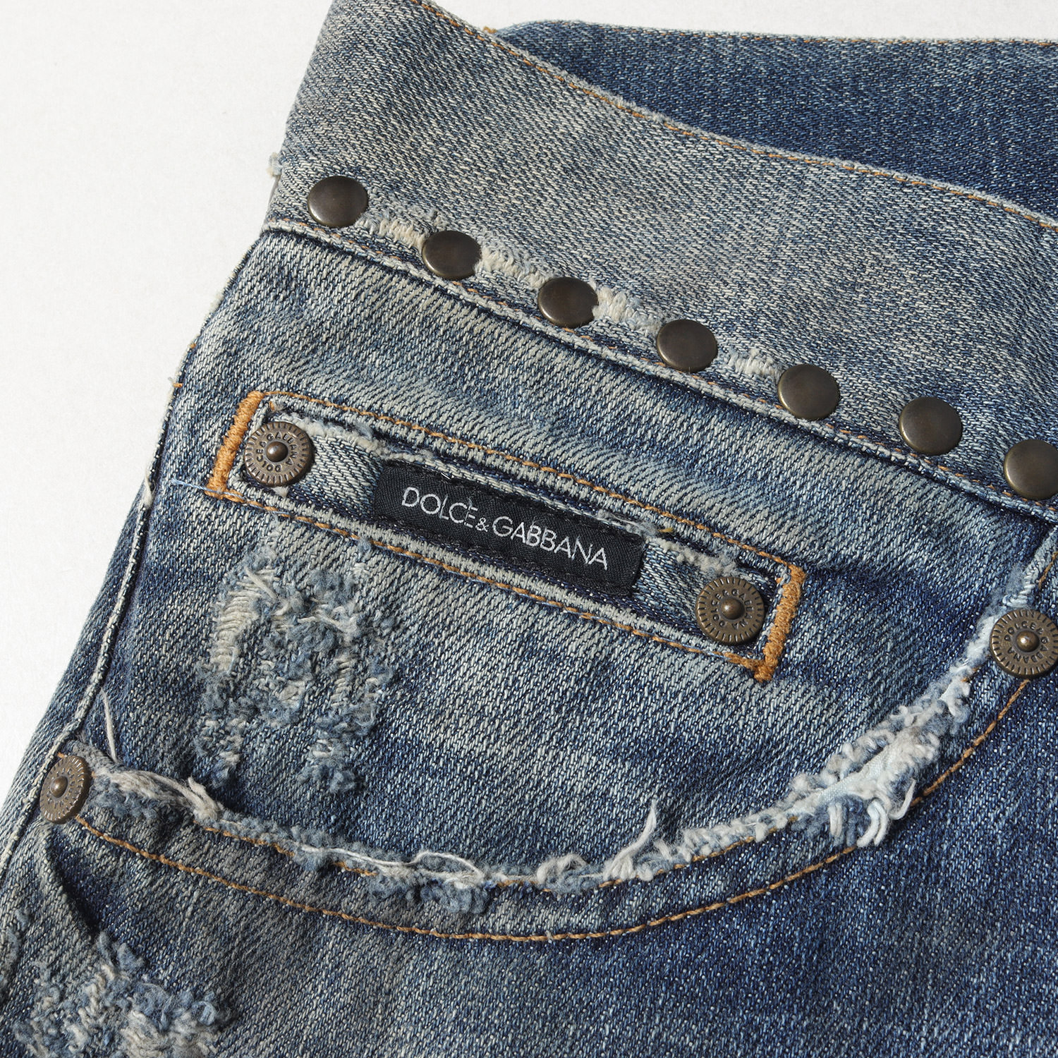 楽天市場】DOLCE&GABBANA ドルチェ&ガッバーナ パンツ USED ダメージ