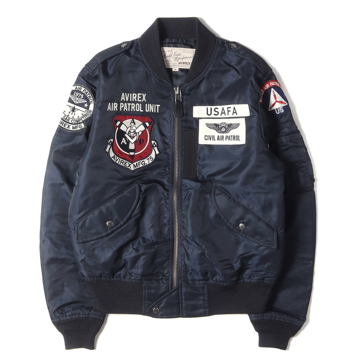 楽天市場】AVIREX アヴィレックス ジャケット サイズ:M 民間航空