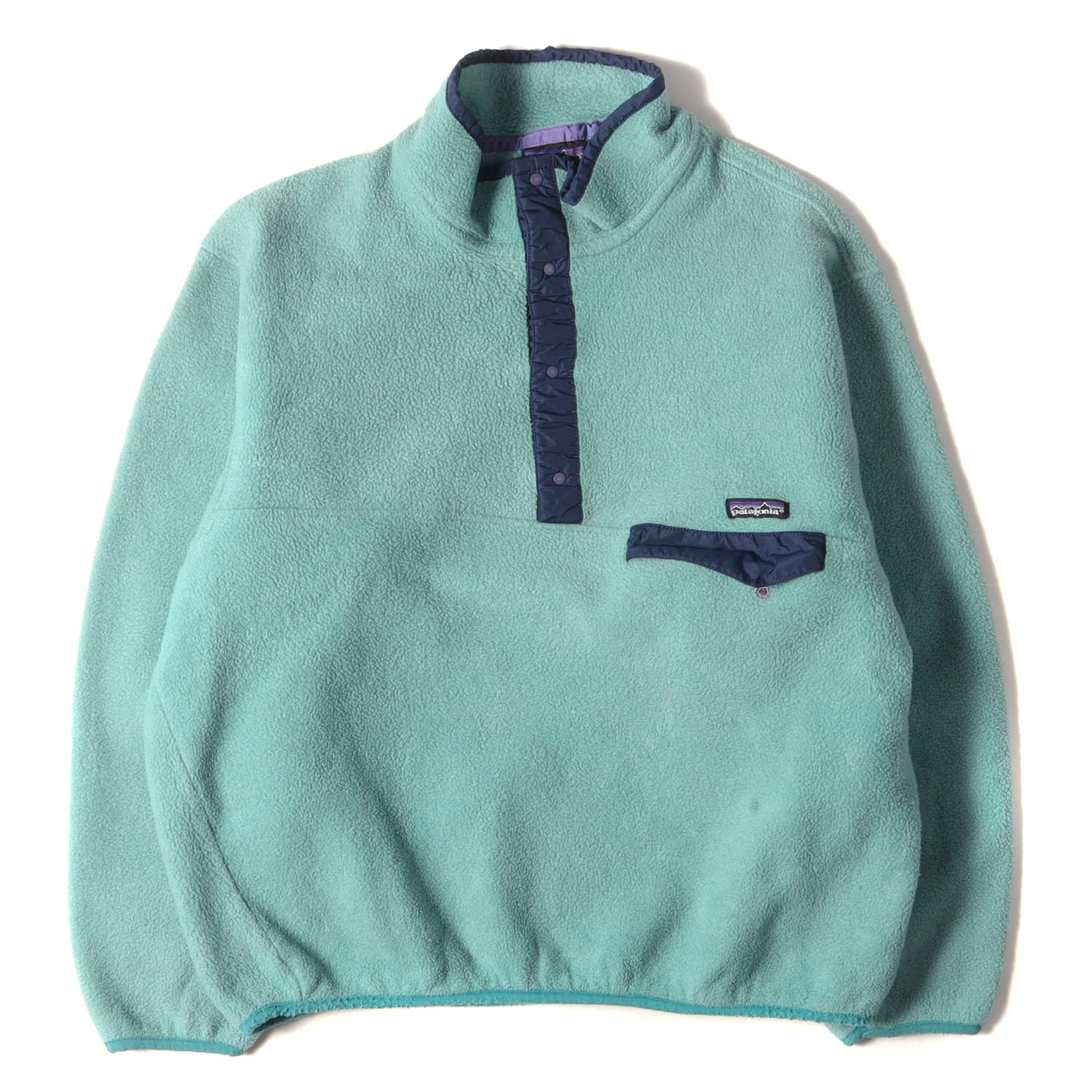 楽天市場】Patagonia パタゴニア 90s Rタグ フリース スナップT ミント