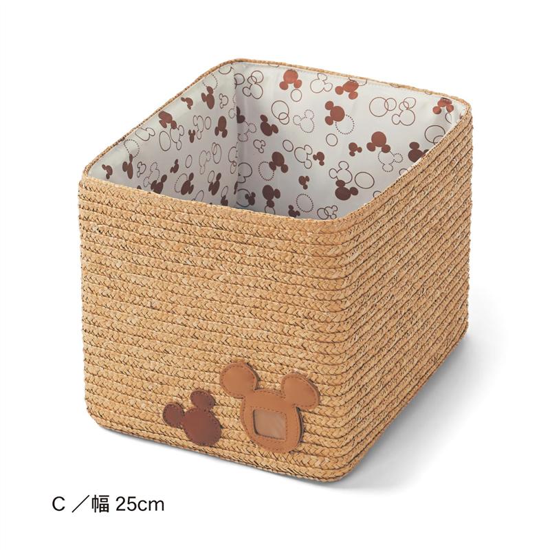 楽天市場】◇ C／25×25 ◇【Disney】 ディズニー バスケット「ミッキー