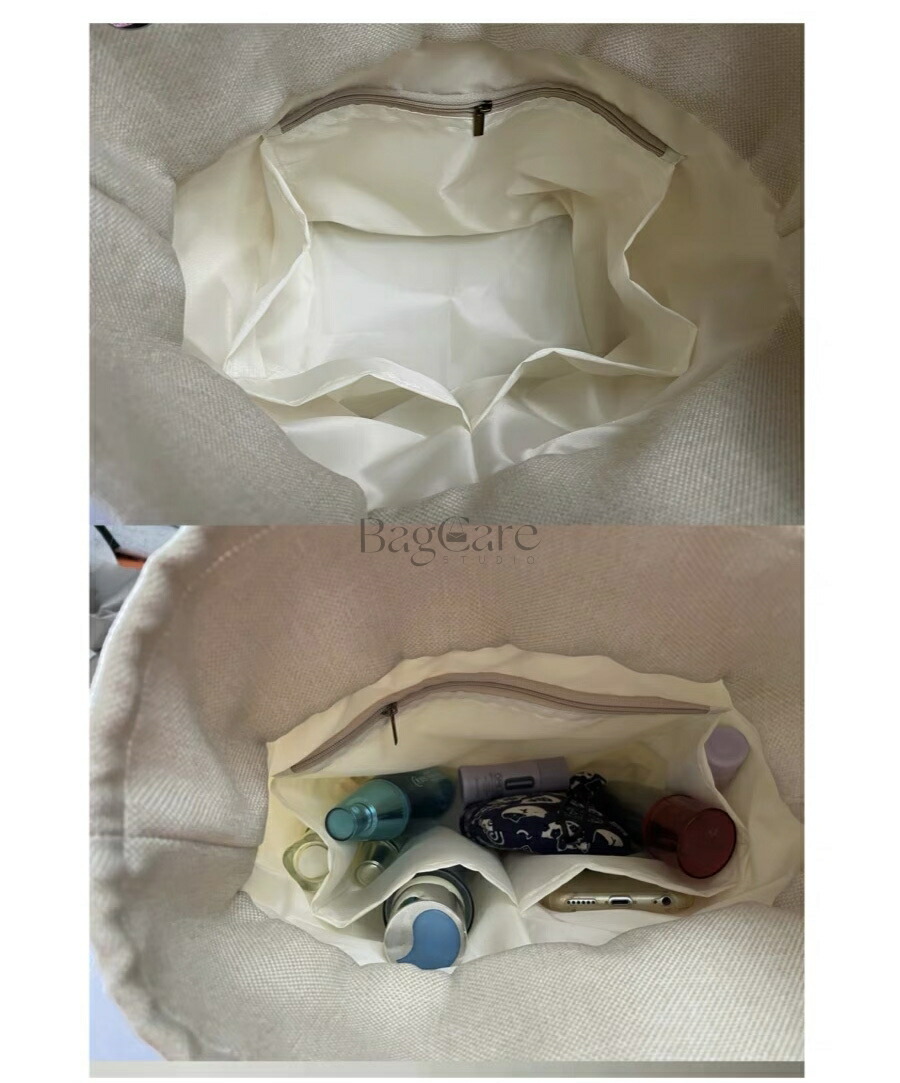 楽天市場】バッグインバッグ ロエベ LOEWE対応 カゴバッグ対応 巾着袋