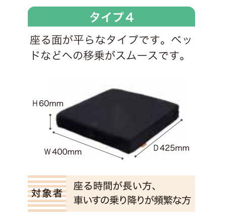 楽天市場】タカノクッションR タイプ4（タカノ）TC-R064 平らなタイプ