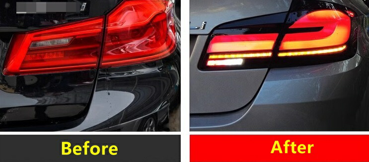 楽天市場】BMW・5シリーズ F10 用 LEDテールライト テールランプ