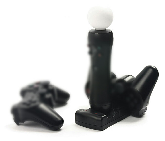 楽天市場】PS3 ワイヤレス コントローラ 対応 充電器 2台同時充電対応