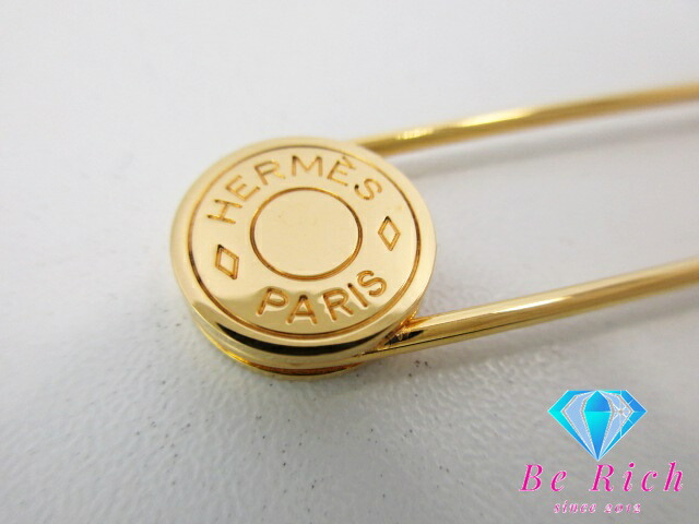 楽天市場】エルメス HERMES セリエ キルトピン ブローチ ゴールド