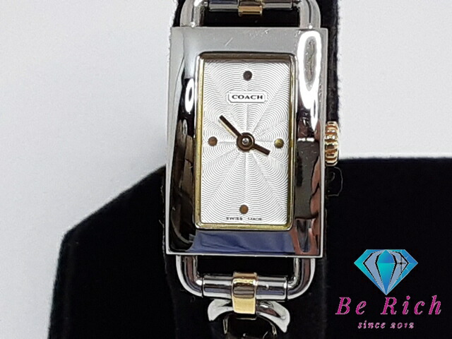 楽天市場】コーチ COACH レディース 腕時計 0220 ホワイト シルバー