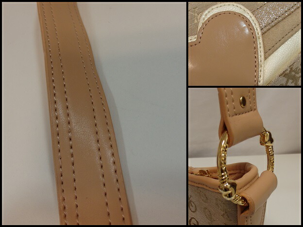 楽天市場】美品 キスキス XOXO ミニ ハンドバッグ ハート ロゴ