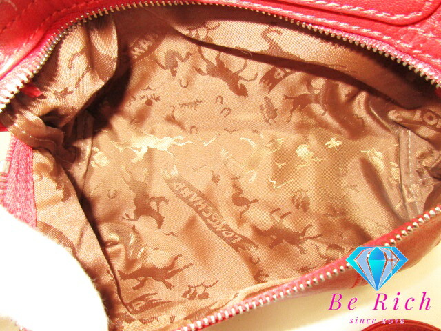 楽天市場】美品 ロンシャン LONGCHAMP ショルダーバッグ ポシェット ル