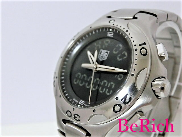 楽天市場】美品 タグホイヤー キリウム CL111A デジタル アナログ