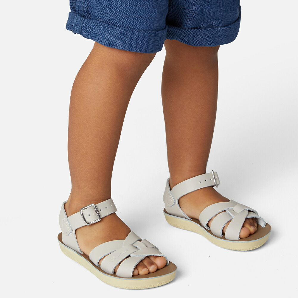 楽天市場】サンダル キッズ ジュニア ソルトウォーター スイマーレザー