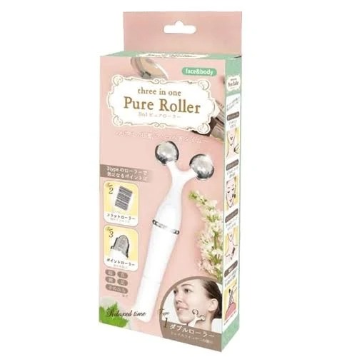 楽天市場】ハック 3in1ピュアローラー 美顔器 美顔ローラー フェイス